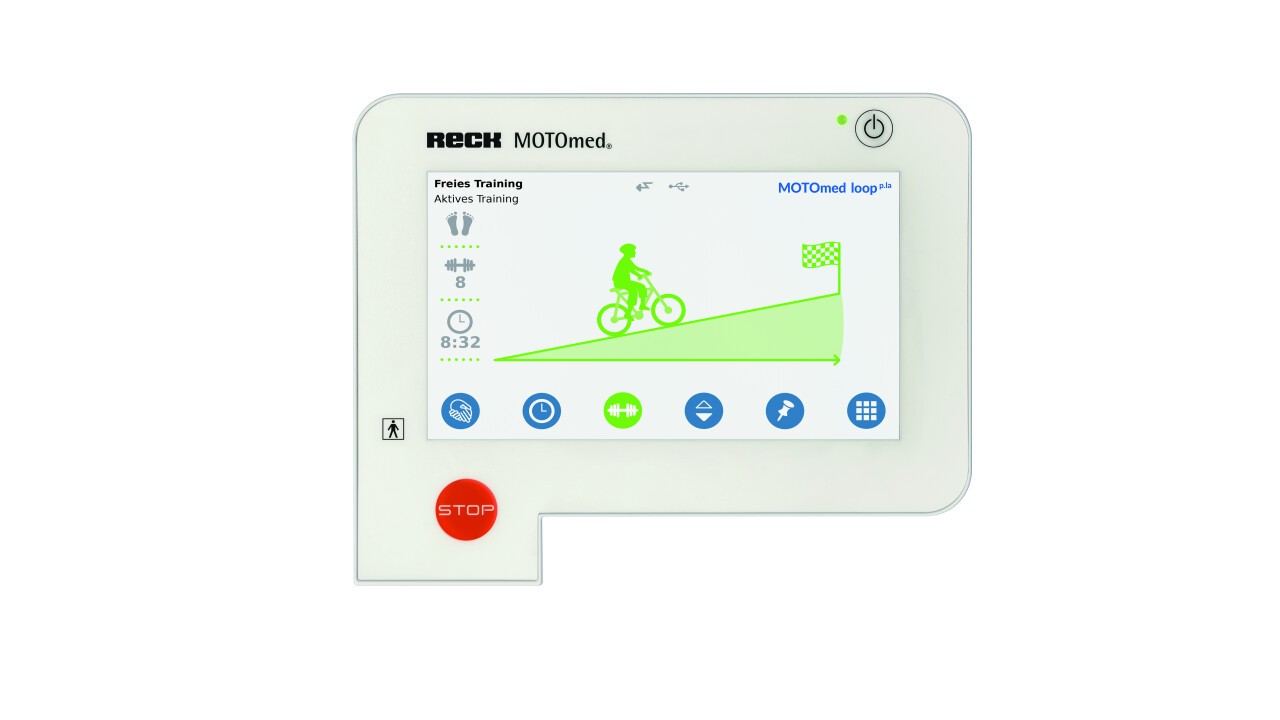 Touch-Display MOTOmed loop.la