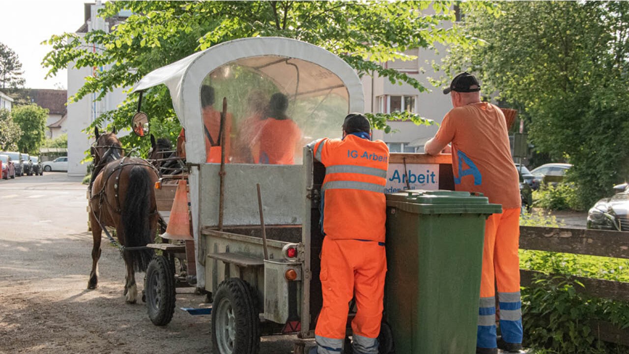 IG Arbeit - Grünabfuhr