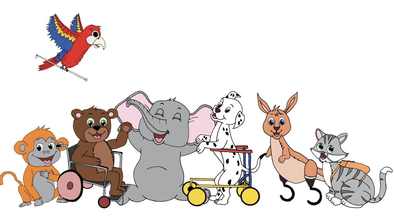 Die tierischen Charaktere im Buch.