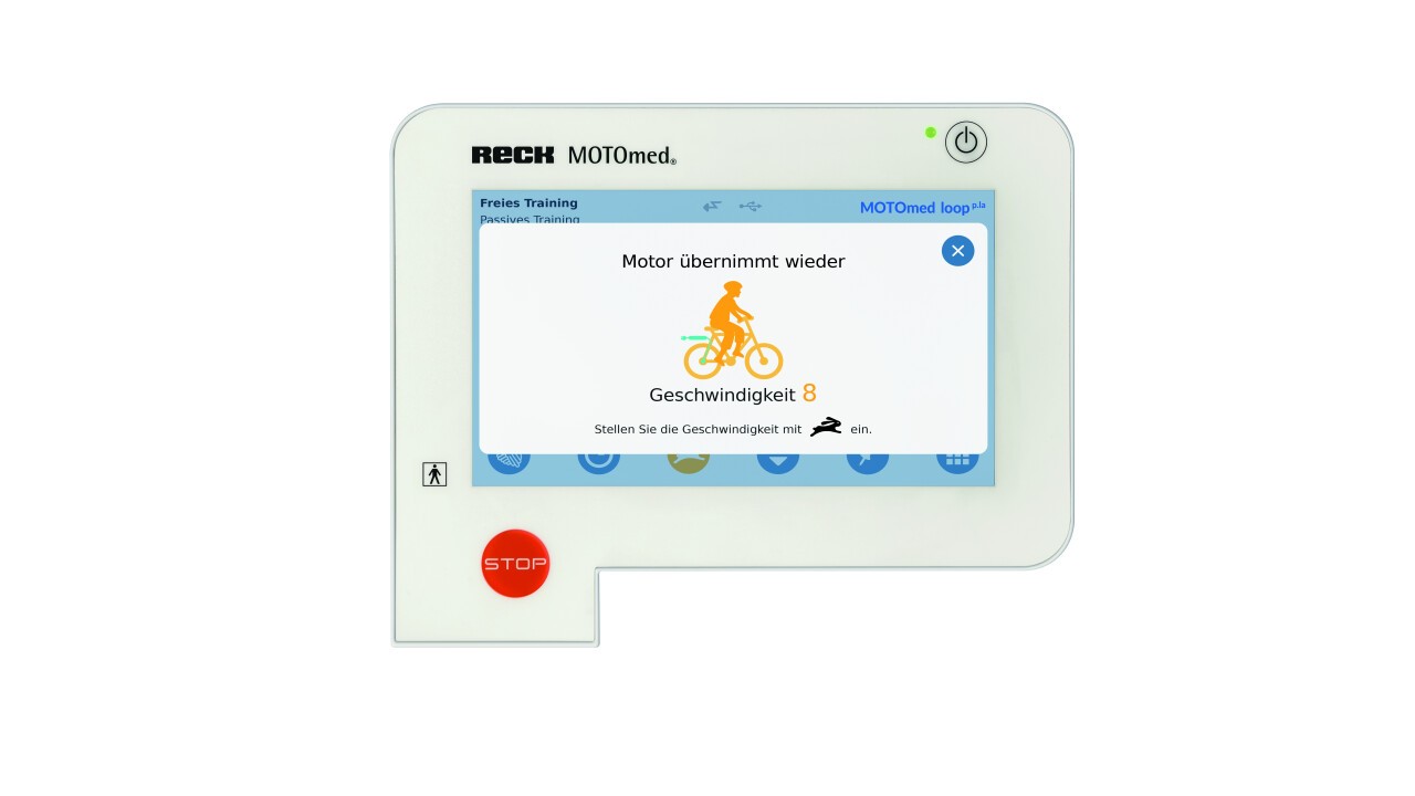 Touch-Display MOTOmed loop.la